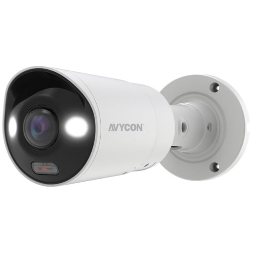 AVYCON AVC-NPB51F180 Plug and Play Series 5MP Panoramic Bullet IP Camera with Built-in Microphone / Speaker, 2.0mm Fixed Lens
