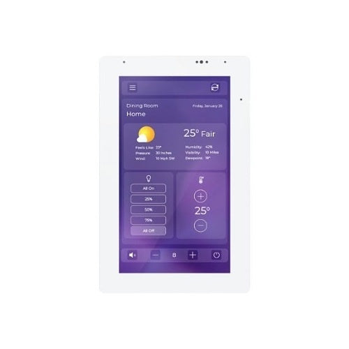 RTI 10-210852-19 5" Intelligent Surface Touchpanel, White