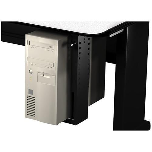 Winsted B3098 Pullout and 90-Degree Swivel Computer Mount, Black