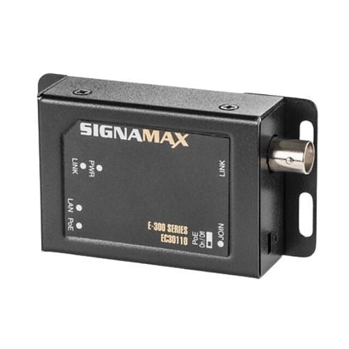 Signamax FO-EC30110 E-300 Ethernet and PoE Over Coax, Remote