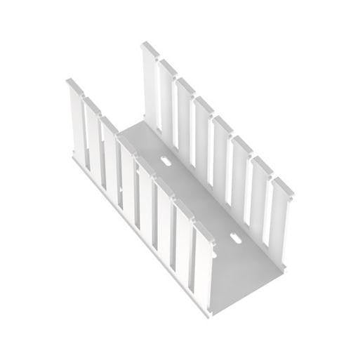 Panduit NE3X4WH6 Cable Duct, 3x4x6\', Halogen-Free, White
