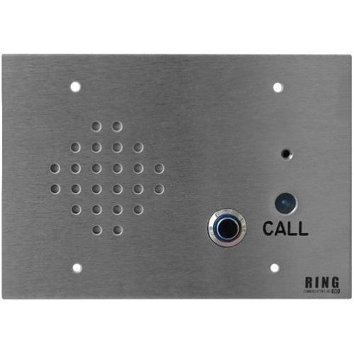 Alpha SS911 Tamper-Resistant Remote Station with Call Button and LED Indicator, Stainless Steel