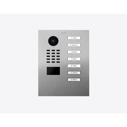 DoorBird D2107V IP Video Intercom, Stainless Steel V2A
