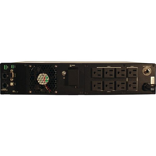 Minuteman EXR750RT2U EXR Series Line Interactive UPS, 750VA/675W, 2U RMS