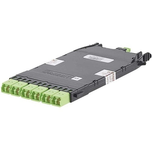 Panduit FHCWA-12-10BN HD Flex Cassette, OM5, 1-MPO / 6-Duplex LC Ultra