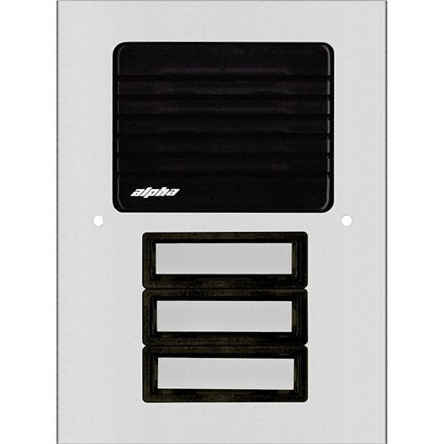 Alpha ES512 Economy Series Apartment Intercom System Speaker Entrance Panel Image of AY-ES51203