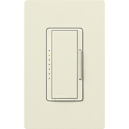 Lutron RRD-PRO-BI RadioRA 2 RF Maestro Pro LED+ Dimmer - Phase Selectable, Biscuit Image of L1-RRDPROBI