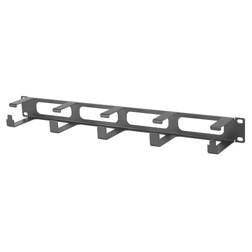 Hubbell HS13 Horizontal Cable Management, S-Series, 1-Unit, 3\\" Extension, Black