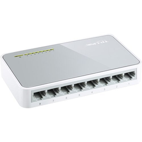 TP-Link TL-SF1008D 8-Port 10/100M Mini Desktop Switch