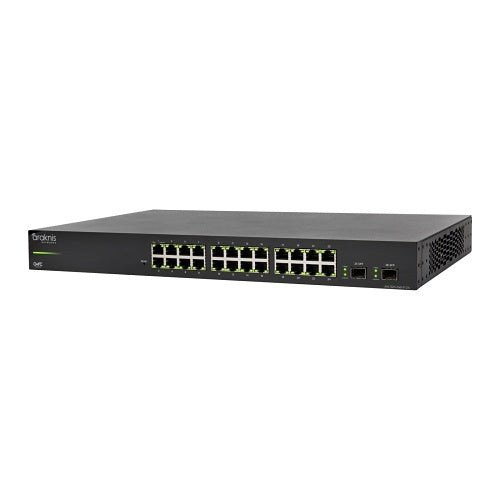 Araknis Networks AN-320-SW-F-24 320 Series Managed Layer 2 Gigabit Switch, 24-Ports, Front Facing Ports