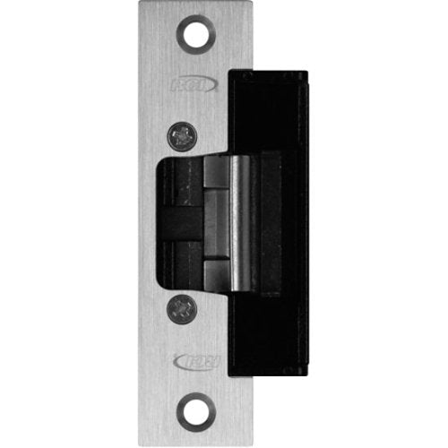 RCI L6514LMKMX32D 6 Series Centerline Strike, Low Profile, Latch And Keeper Monitor,  ANSI Square Corners, Brushed Stainless Steel Image of RU-L6514LK9
