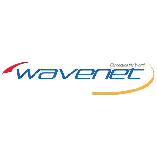 Wavenet RG6QPWH4-BC 18-1 Solid Bare Copper RG6 Quad Shielded Coaxial Cable, CMP, White