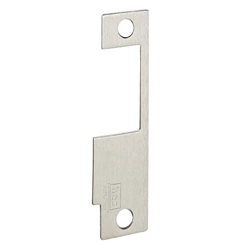 HES 852L-630 8500 Series Faceplate Kit, 4 7/8\\" x 1 1/4\\", Satin Stainless Steel Image of HE-852L630