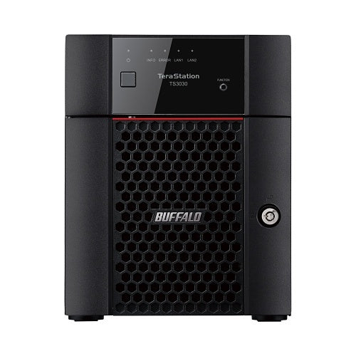 Buffalo TS3430DN TeraStation 3030 Series Network Storage Solution, Desktop, 4 Bay, 16TB HDD