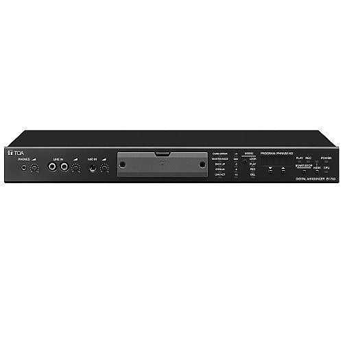 TOA EV-700PS QU Networkable Digital Announcer, 10W, 100BASE-TX, Black