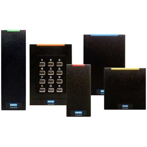 HID 920PTPNEK0040M multiCLASS SE RP40 Smart Reader, 125 kHz HID Prox, AWID and EM4102, 13.56 MHz Maximum Compatibility, OSDP, Pigtail, Standard v1, CSN 32-BIT MSB, EM4102 32-BIT, Black