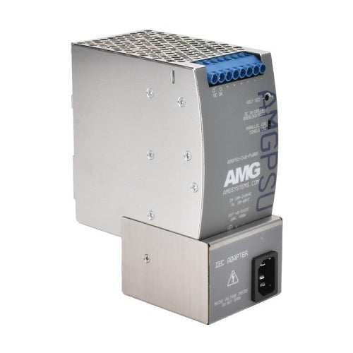 AMG Systems AMGPSU-I48-P480A-IEC Industrial Power Supply with DIN-Rail Mounting, 52VDC, 480W, Fault Relay Output
