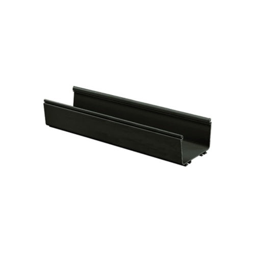 Panduit FR6X4BL6 Fiber-Runner Channel 6x4, 4-150mm, 6\', Black
