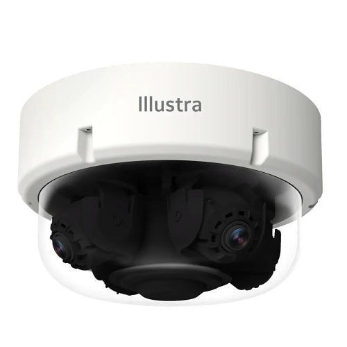Illustra IPS32-M13-OIA4 32MP IP Outdoor Dome Camera, 3.6-11mm Fixed Lens, White