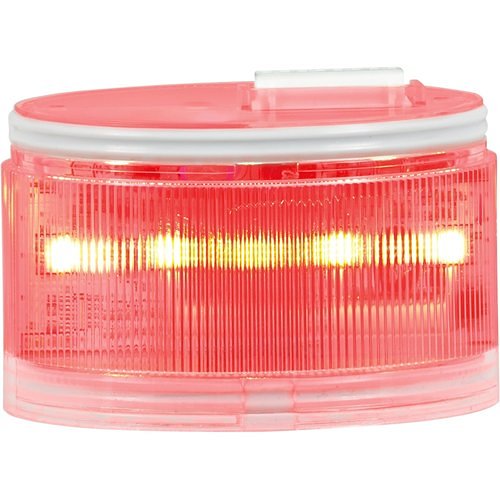 Federal Signal RSL-LMB-C-R Radiant Light Module, Extra-Bright, Steady, Clear Fresnel Lens, Red