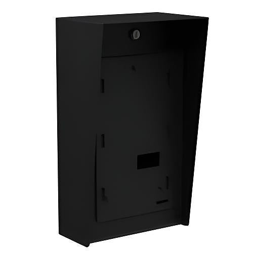 Pedestal Pro 916HOU-BUT-01-CRS Mild Housing for ButterflyMX 7" Surface Video Intercom, 9"x16", Steel, Black
