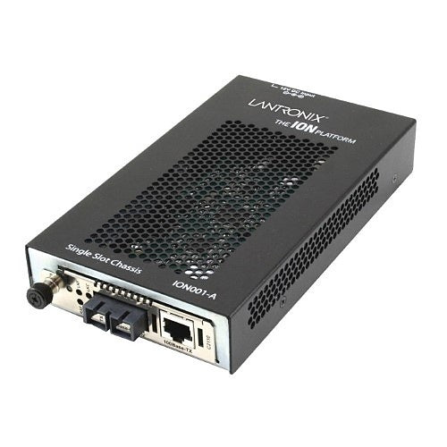 Lantronix ION001-A-EU 1-Slot ION Chassis with External Power Supply, without Fan