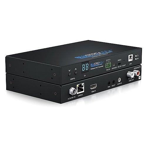 Blustream IP200UHD-TX IP Multicast HDMI UHD Video KVM over 1GB Network Receiver with Bi-directional IR / RS-232 & USB / KVM Image of 6E-IP20UHDTX