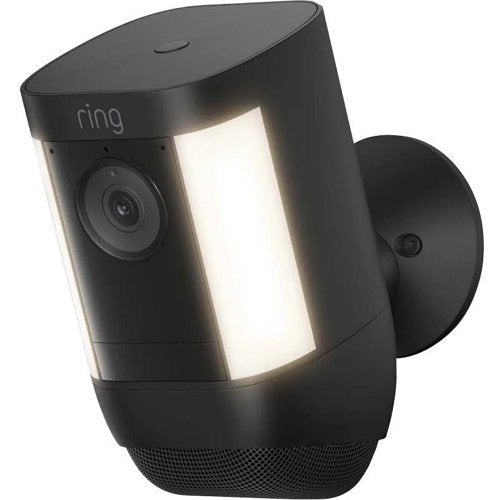 Ring Spotlight Cam Pro Battery Powered Motion Detection, Night Vision Camera, Black (B09DRTTK4V)