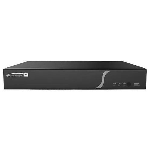Speco H6HRL 6-Channel Hybrid DVR, 4-Configurable Hybrid Channels (TVI or IP) Plus 2 IP Channels