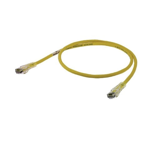 Hubbell HC6Y90 NEXTSPEED CAT6 Patch Cord, Slim, 90\', Yellow