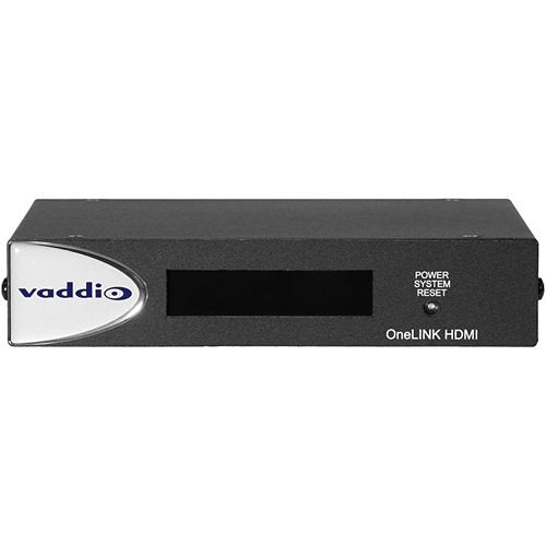 Vaddio RoboSHOT 12E HDBaseT Camera Paired with Vaddio\'s OneLINK HDMI, White (999-99600-100W)