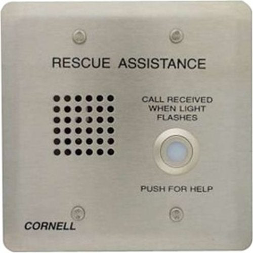 Cornell 4201BV Emergency Station, with Speaker on Gang, Vandal Resistant and Water Resistant
