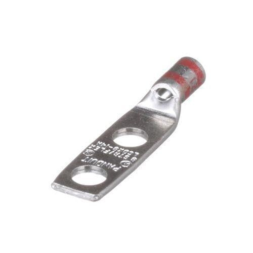 Panduit LCDX8-14ANS-L Compression Connector Lug, 2-Hole, Flex, #8AWG, Copper