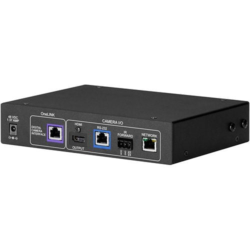 Vaddio RoboSHOT 12E HDBaseT Camera Paired with Vaddio\'s OneLINK HDMI, White (999-99600-100W)