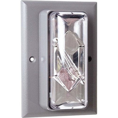 Edwards Signaling 89SMSTRC-AQ 89 Series Surface Mount Strobe, 24VAC/DC, Clear