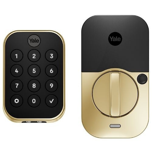 Yale YRD634-WF1-P05 Pro 2 Key-Free Touchscreen with WiFi, Polished Brass
