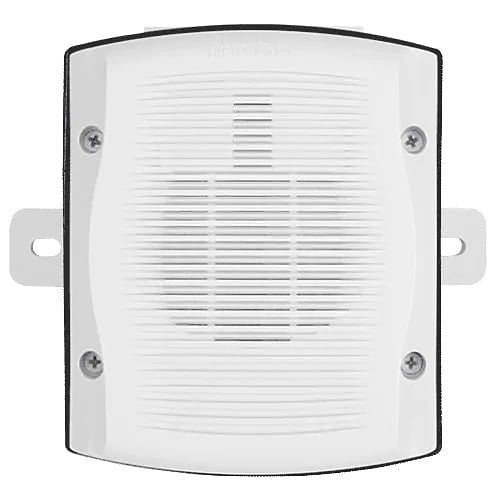 System Sensor SPWKA SpectrAlert Advance Outdoor, Dual-Voltage, Wall Mount Evacuation Speaker with Back Box, White Image of BK-SPWKA
