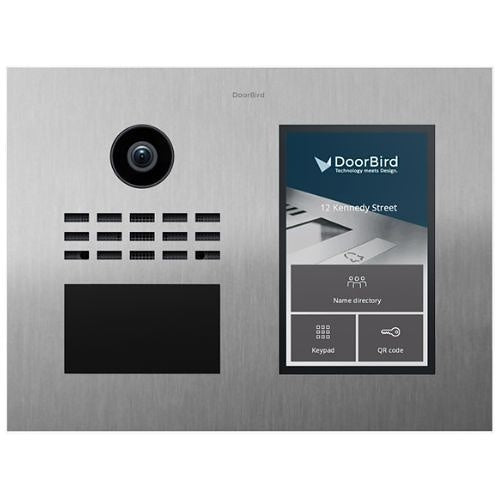 DoorBird D31TDH-SSV2A IP Video Intercom for Multi-Tenant Residences and Buildings with Up to 1000 Units