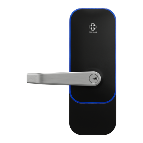 Centrios CEE100TD-AU-626-SC-KR Exit Trim Key-in Lever, Schlage Keyway, Augusta Lever, Satin Chrome.