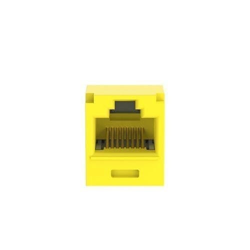 Panduit CJ6X88TGYL Mini-Com Module Cat 6A UTP Keystone Jack, 8 Pos 8 Wire