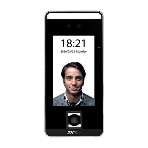 ZKTeco SF1005-QR Access Control Reader Face and Fingerprint Recognition 5\\" Vertical Display