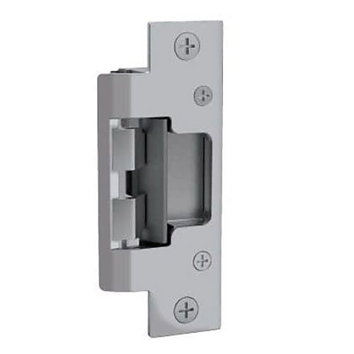 HES 10700413 8500-LBM-630 8500 Series Fire-Rated, Concealed Electric Strike for Mortise Locksets with Latchbolt Stroke Monitor, Satin Stainless Steel Image of HE-850010413
