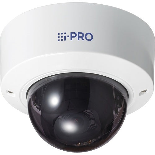 i-PRO WV-S22600-V2LG 6MP Vandal Resistant Indoor Dome IP Camera, Smoke Dome, White