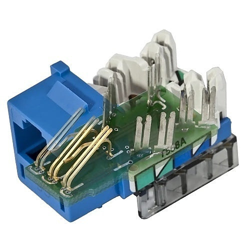 Hubbell HXJ6Y24 HXJ6W24 XCELERATOR CAT6 Modular Jack, Yellow