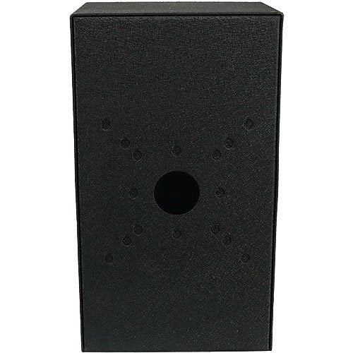 Pedestal Pro PORTRA-CS-8X14-E 8\\" 14\\" Portrait Steel Housing, Black Power Coated