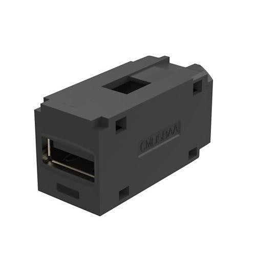 Panduit CMUSBAABL MINI-COM USB 2.0 Female Adapter, Compact Design