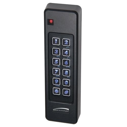 Speco AP620HA ACS Series Mullion Reader and Keypad, IP67 Compliant, Black
