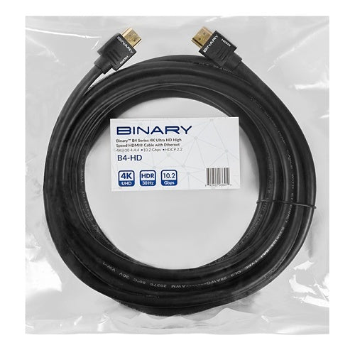 Binary B4-HD2-.3-40BOX B4 Series High Speed HDMI Cable with Ethernet, 40-Pack, 3m (1\')