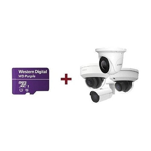 AVYCON AVC-NPV51F28 5MP IR Vandal Dome IP Camera, 2.8mm Fixed Lens, White