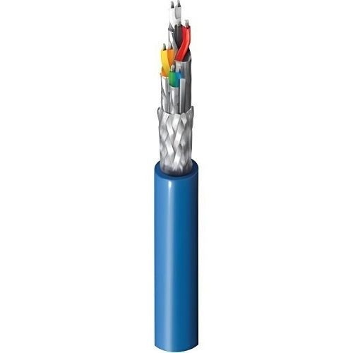 Belden 89892 0011000 Ethernet Transceiver 10BASE5 20/4 Multipair Cable, Tinned Copper Conductors, FEP Insulation, CMP, PVC Jacket, Brown